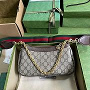 Bagsaaa Gucci Ophidia GG small handbag in beige - 25x 15.5x 6cm - 3
