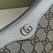 	 Bagsaaa Gucci Ophidia mini bag in beige and silver - 10x 19x 3cm - 3