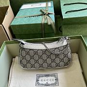 	 Bagsaaa Gucci Ophidia mini bag in beige and silver - 10x 19x 3cm - 2