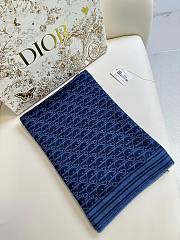 	 Bagsaaa Dior Oblique Scarf Blue - 6