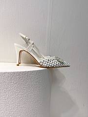 Bagsaaa Valentino White Slingback Heel - 6