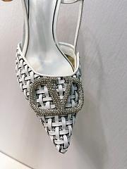 Bagsaaa Valentino White Slingback Heel - 3