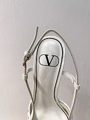 Bagsaaa Valentino White Slingback Heel - 2