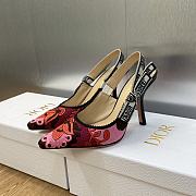 Bagsaaa Dior J'Adior Slingback Pump Pink Flower - 3