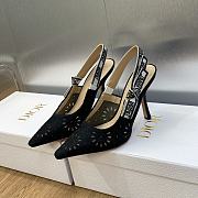 Bagsaaa Dior J'Adior Slingback Pump Black Mesh - 1