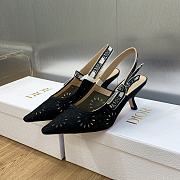 Bagsaaa Dior J'Adior Slingback Pump Black Mesh - 3