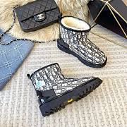 Bagsaaa Dior Oblique Blue Boots - 4