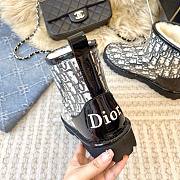 Bagsaaa Dior Oblique Blue Boots - 2