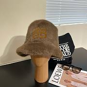 Bagsaaa Burberry Shearling Bucket Hat - 2