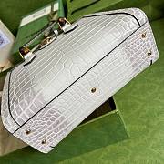 Bagsaaa Gucci Diana Crocodile Leather tote bag - 27x24x11cm - 4