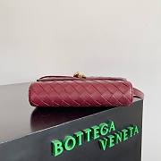 Bagsaaa Bottega Veneta Andiamo Red Shoulder Bag - 21.5x13x4.5cm - 6
