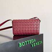 Bagsaaa Bottega Veneta Andiamo Red Shoulder Bag - 21.5x13x4.5cm - 5