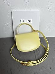 Bagsaaa Celine Mini Besace Yellow Bag - 15x.5x11x5cm - 3