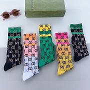 Bagsaaa Set Gucci Socks 5 Colors 02 - 4
