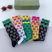 Bagsaaa Set Gucci Socks 5 Colors 02 - 3
