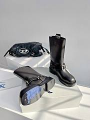 Bagsaaa Burberry Black Leather Boots  - 6