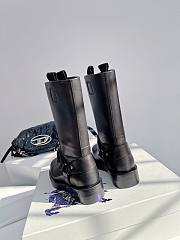 Bagsaaa Burberry Black Leather Boots  - 4