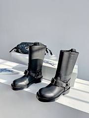 Bagsaaa Burberry Black Leather Boots  - 2