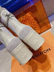 Bagsaaa Louis Vuitton Laureate Platform Desert Boot White - 4