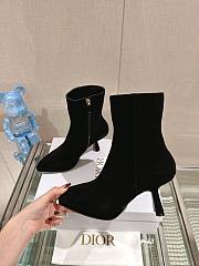 Bagsaaa Dior Ankle Suede Black Boots - 2