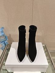 Bagsaaa Dior Ankle Suede Black Boots - 5