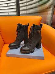 Bagsaaa Prada Ankle Re-Nylon and leather Boots - 1