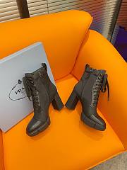 Bagsaaa Prada Ankle Re-Nylon and leather Boots - 6