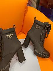 Bagsaaa Prada Ankle Re-Nylon and leather Boots - 3