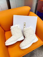 Bagsaaa Frost Ankle White Boots - 5