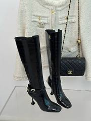 	 Bagsaaa Chanel Black Long Boots - 5