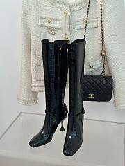 	 Bagsaaa Chanel Black Long Boots - 4