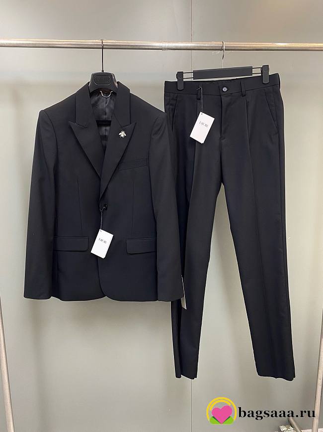 Bagsaaa Dior Men Suit Black - 1