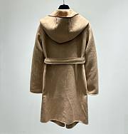 Bagsaaa Louis Vuitton Belted Beige Coat - 5