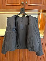 Bagsaaa Louis Vuitton Quilted Jacket Black - 5