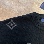 Bagsaaa Louis Vuitton Sweatshirt Black LV Monogram - 4
