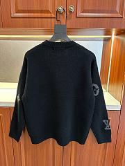Bagsaaa Louis Vuitton Sweatshirt Black LV Monogram - 5