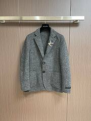 Bagsaaa Louis Vuitton Men Blazer In Grey - 1