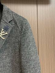 Bagsaaa Louis Vuitton Men Blazer In Grey - 6