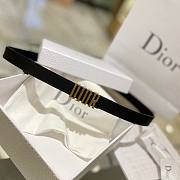 	 Bagsaaa Dior Black Belt 2cm - 3