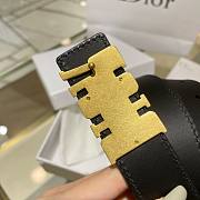 Bagsaaa Dior Black Belt 3cm - 2