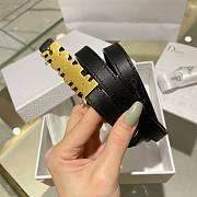	 Bagsaaa Dior Black Belt 1.5cm - 5