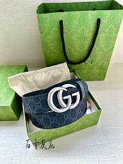 Bagsaaa Gucci Belt In Dark Blue - 3.8cm - 2