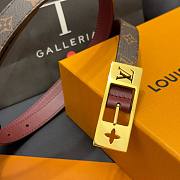 Bagsaaa Louis Vuitton Duo Monogram Belt in Brown - 1.8cm - 4