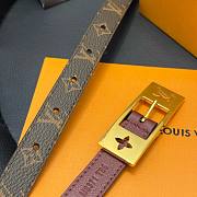 Bagsaaa Louis Vuitton Duo Monogram Belt in Brown - 1.8cm - 6