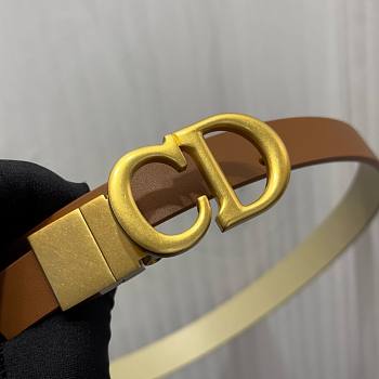 Bagsaaa Dior Reversible Beige&Brown Belt - 2cm