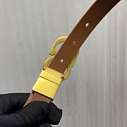 Bagsaaa Dior Reversible Beige&Brown Belt - 2cm - 2