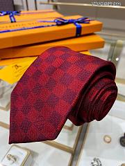 Bagsaaa Louis Vuitton Damier Classique Tie In Red - 2
