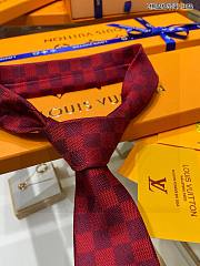 Bagsaaa Louis Vuitton Damier Classique Tie In Red - 4