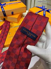 Bagsaaa Louis Vuitton Damier Classique Tie In Red - 6