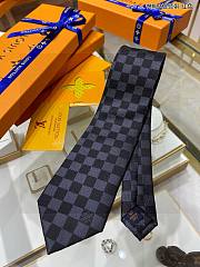 	 Bagsaaa Louis Vuitton Damier Classique Tie In Black - 1